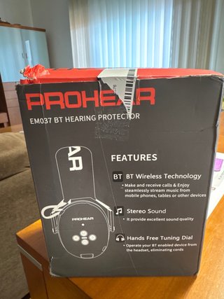 PROHEAR EM037 Auriculares Protector Ruido BT