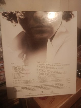 CD David Bisbal Sin Mirar Atrás + Sudadera