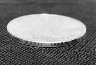 Moneda Plata American Eagle 1 oz 1987