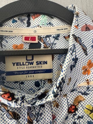Camisa estampada multicolor