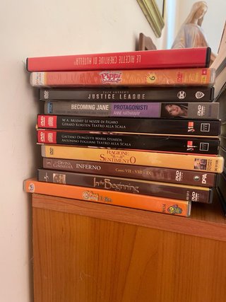 Lotto DVD: Justice League, Inferno, e altri