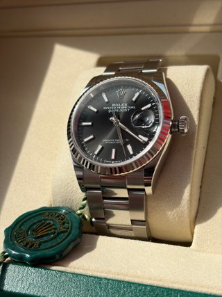 ROLEX DATEJUST 36 · del 2026 · 126234 · ORO BLANCO
