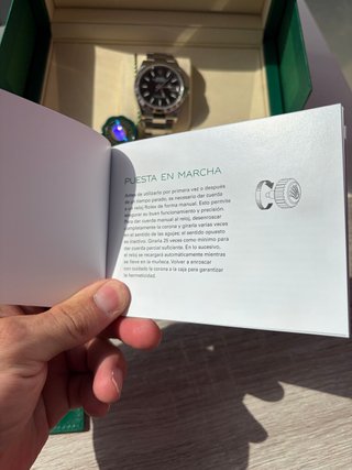 ROLEX DATEJUST 36 · del 2026 · 126234 · ORO BLANCO