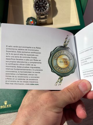 ROLEX DATEJUST 36 · del 2026 · 126234 · ORO BLANCO