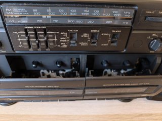 Radiocasete Aiwa CA-W37 Doble Cassette