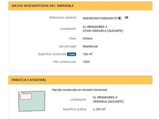 Solar en venta en Orihuela ciudad en Orihuela