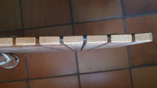 Tapete de ducha de madera de teka