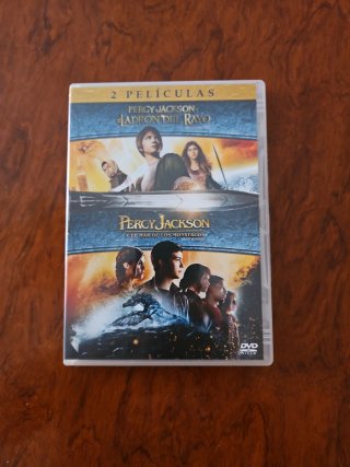 Pack 2 Películas DVD Percy Jackson Español