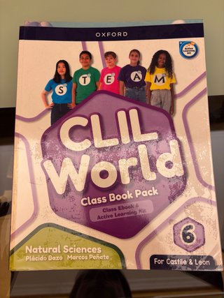 Libro Natural Sciences, 6 primaria, CyL.