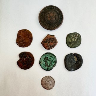 Lote monedas antiguas