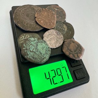 Lote monedas antiguas