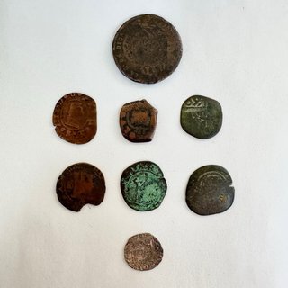 Lote monedas antiguas
