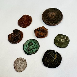 Lote monedas antiguas