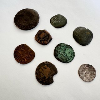 Lote monedas antiguas