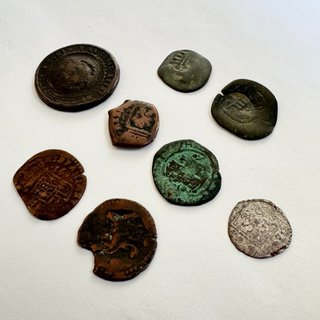 Lote monedas antiguas
