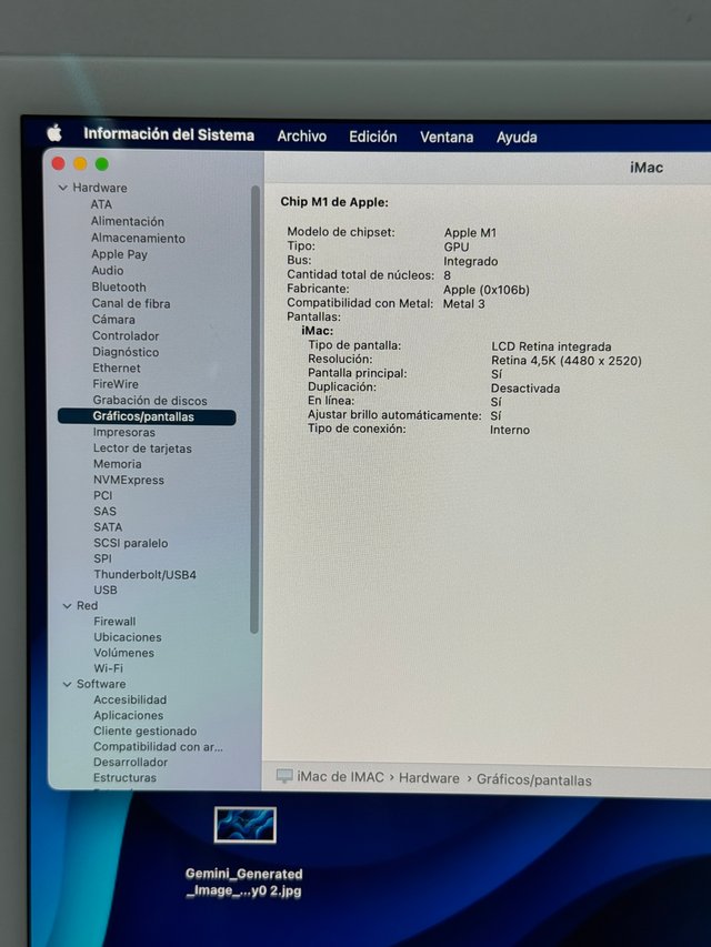 iMac 24" M1 | Factura/Garantía
