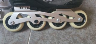 Patines Oxelo 39 + Protecciones Powerslide + Bolsa