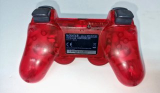 Mando PS3 Rojo Translucido Sony
