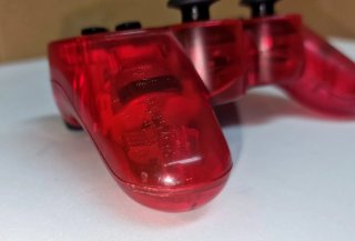 Mando PS3 Rojo Translucido Sony