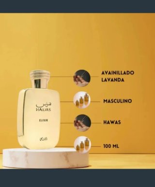 Perfume Rasasi Hawas Elixir 100ml Dorado