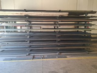 Barras de hierro para construcción