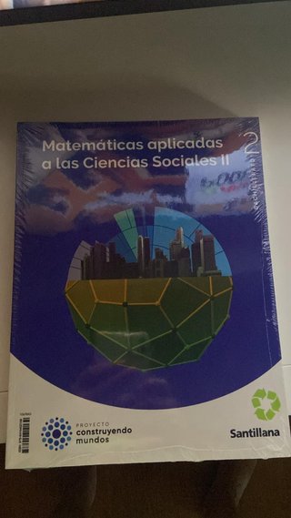 Libro matemáticas 2 bachiller santillana