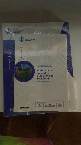 Libro matemáticas 2 bachiller santillana