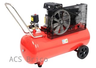 Compresor Aire Correas 100 L - 3,0 Hp