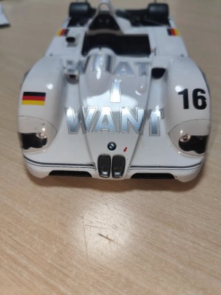 Maqueta de Coche de carreras BMW What I Want