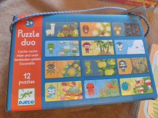 Lote 7 Puzzles Infantiles Bebé (Dinosaurios, Polic