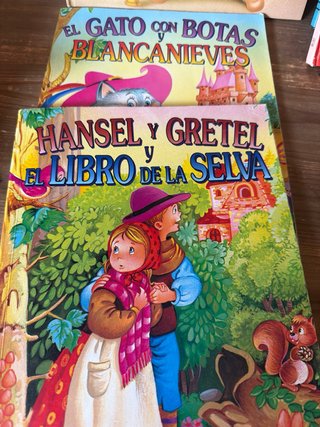 6 libros cuentos mago Oz aladino infantil