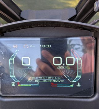 Zontes 125 D Scooter Negra - 500km