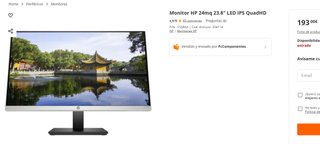 Monitor HP 24mq 23.8" LED QuadHD