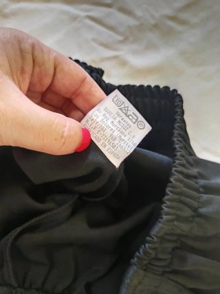 Pantalón Negro Fluido Talla G Mujer