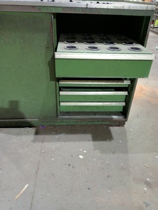 Armario metálico puertas correderas