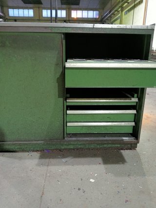 Armario metálico puertas correderas
