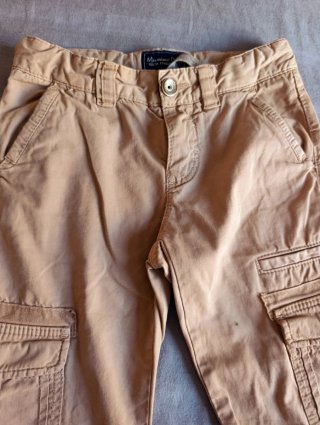 Pantalón cargo Massimo Dutti. Talla 5-6