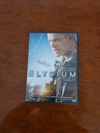 DVD Elysium Matt Damon Jodie Foster Español