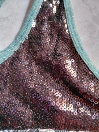 Top Custo Barcelona lentejuelas