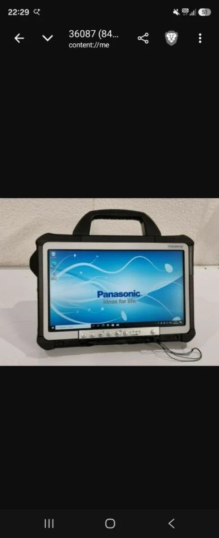 Panasonic Toughbook CF-D1 MK3 Tablet Rugerizada