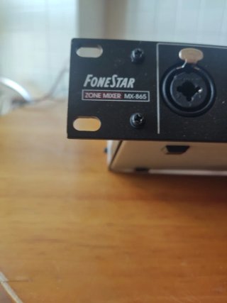 Fonestar MX-865 Mezclador de Micrófonos