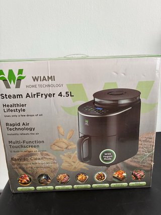 Freidora de Aire WIAMI Steam AirFryer 4.5L