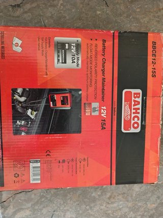 Cargador Bahco BBCE12-15S 12V 15A