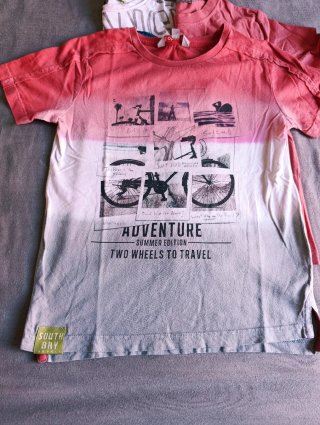 Lote 5 Camisetas Manga Corta Talla 5-6