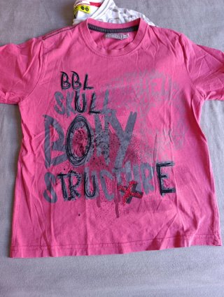 Lote 5 Camisetas Manga Corta Talla 5-6