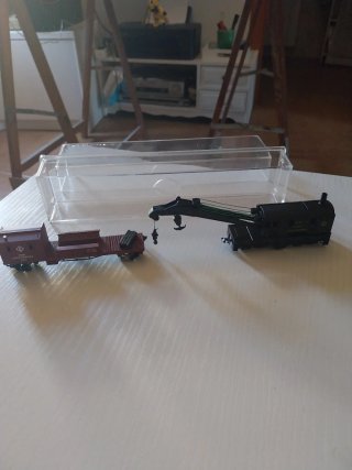 Vagón grúa modelo ERÍE LACKAWANNA Escala N