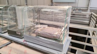 Vitrina expositora de cristal