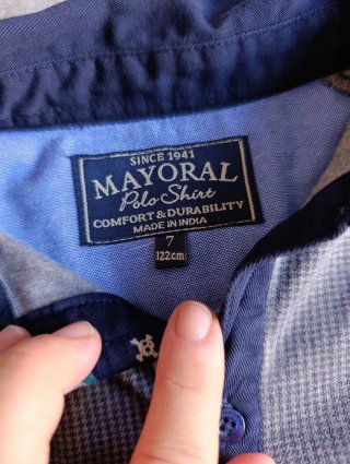 Polo Mayoral Talla 6-7