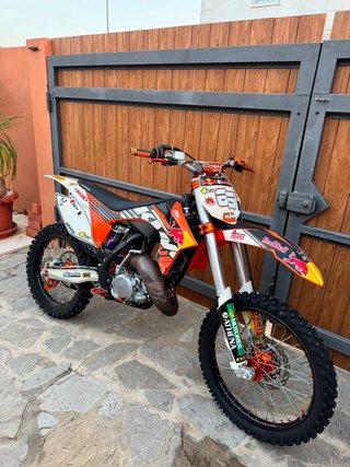 KTM SX 150 Motocross Arancione/Bianco