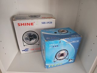 2 Ventilatori USB SHINE e Lileng